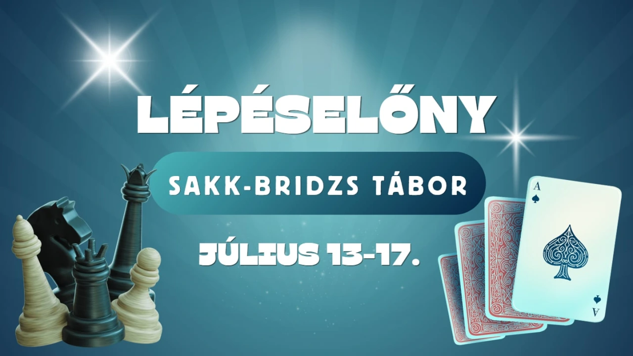Lépéselőny - sakk&bridzs tábor
