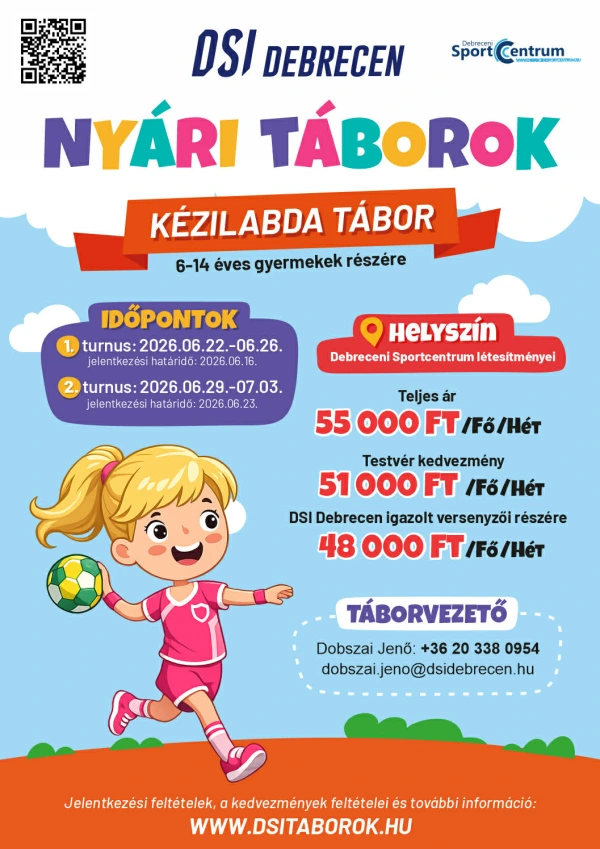 Kézilabda tábor